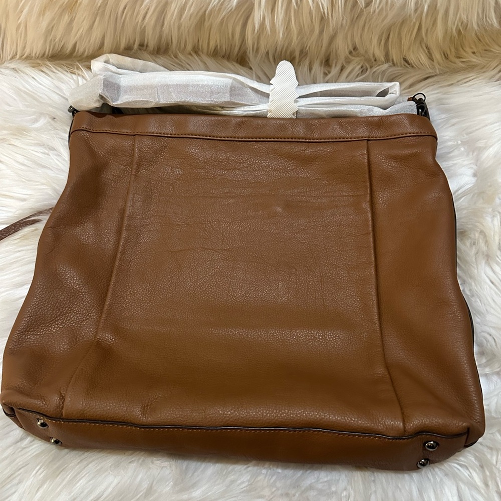 Aimee Kestenberg Tan Leather Men's Bag - Picture 8 of 12